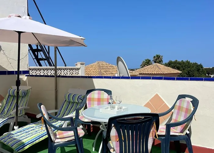 아파트 Sunny Terrace & Bbq *